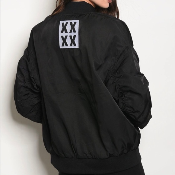 Jackets & Blazers - Boyfriend Black XXXX Jacket